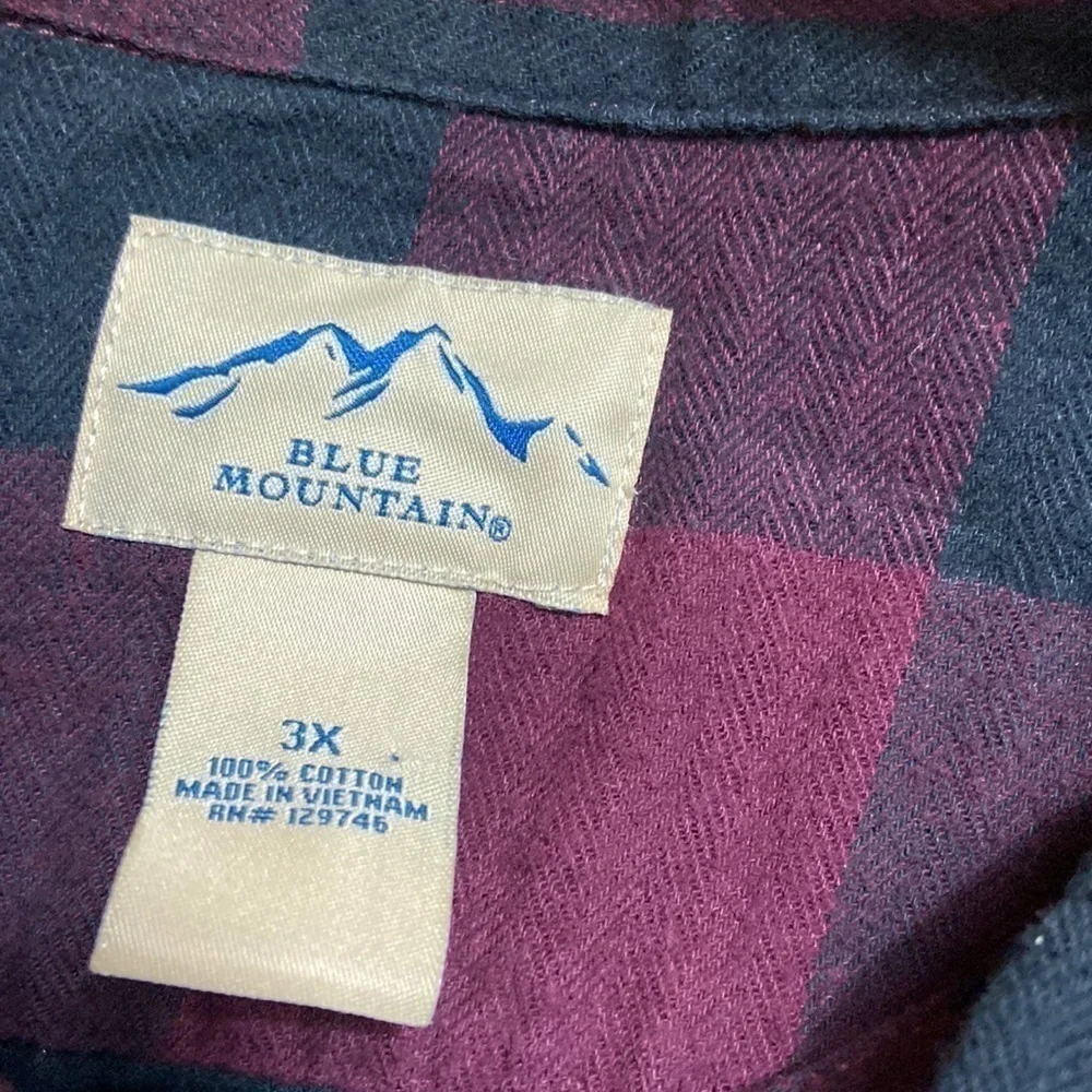 Blue Mountain Flannel Shirt - Picture 6 of 7